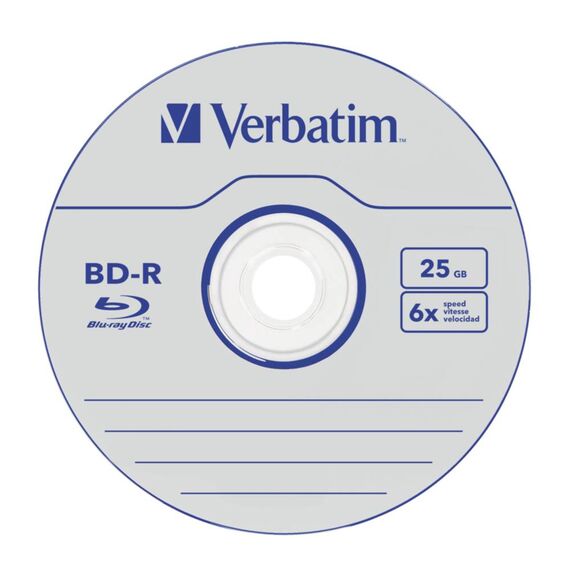 Verbatim DataLife BD-R 25GB 6x 50-Pack Spindle
