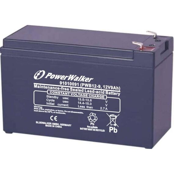 PowerWalker PWB12-9 UPS Battery 12V 9Ah VRLA
