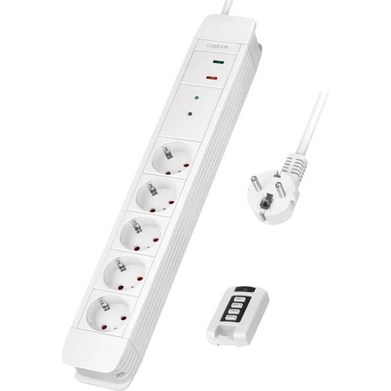 LogiLink Power strip AC 230 V 3680 Watt LPS402