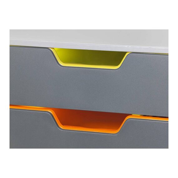 Durable VARICOLOR 5 Drawer Box 5 Drawers A4 Grey