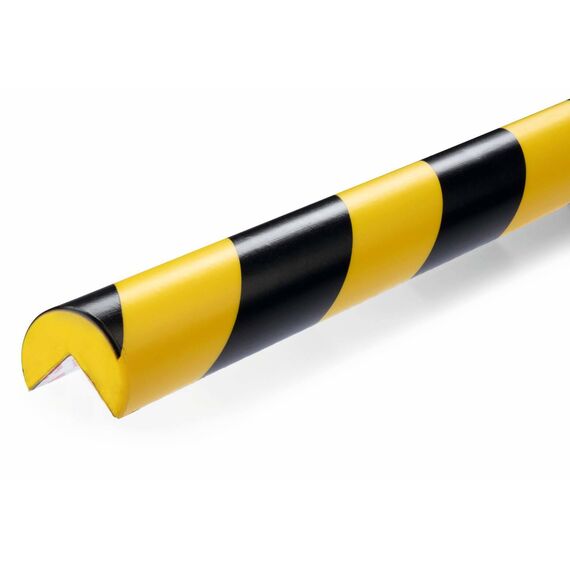 DURABLE C25R Corner Protection Profile 1m Yellow Black