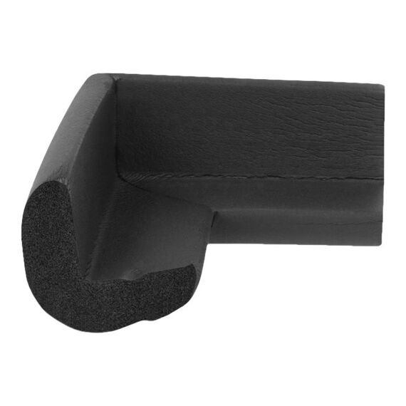 Delock 18398 Black Self-Adhesive Foam Corner Protector