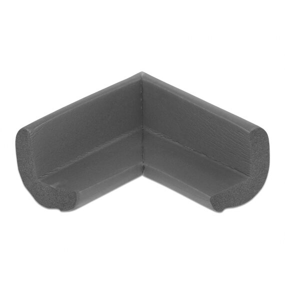 Delock 18398 Black Self-Adhesive Foam Corner Protector