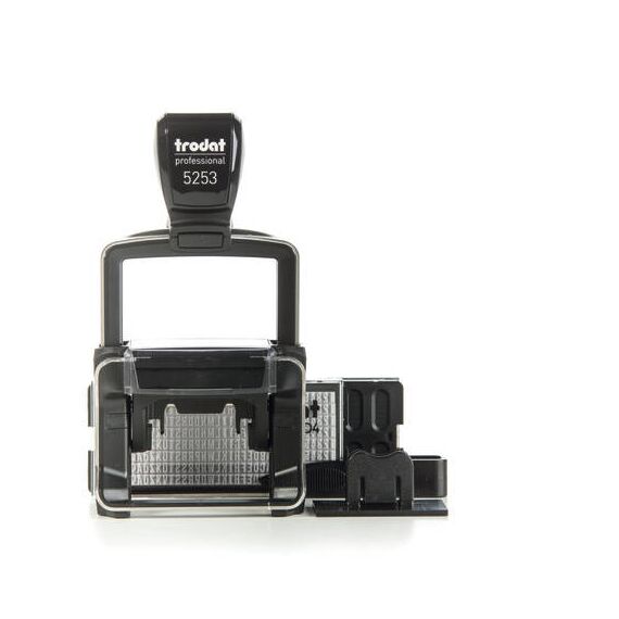 Trodat Professional 4.0 5253 Typomatic DIY Text Stamp Black