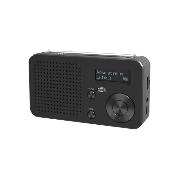 Telestar TOP 100 Portable DAB+/FM Radio, Bluetooth, Black