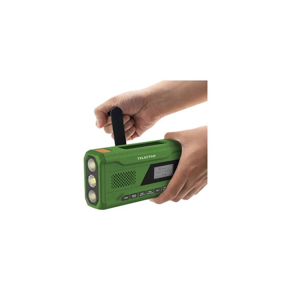 Telestar TOP NR 5 Portable DAB+/FM Radio, Bluetooth, Green