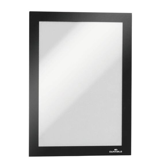 DURABLE DURAFRAME MAGNETIC A5 Info Frame Black 5-Pack