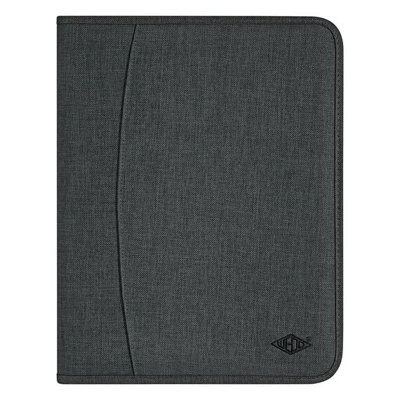 WEDO COLLEGE A4 Zip Ring Binder, 2-Ring 30 mm, Grey