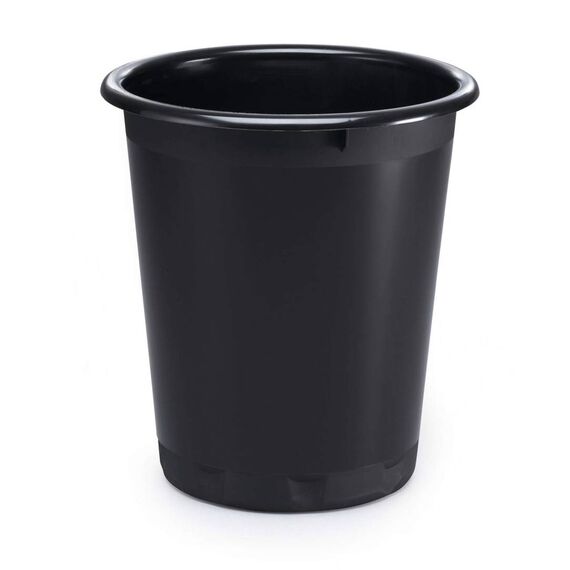 DURABLE Waste Basket BASIC 13 L Round Black