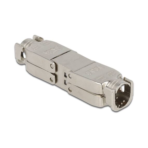 Delock Cat.6A STP Tool-Free Network Cable Coupler