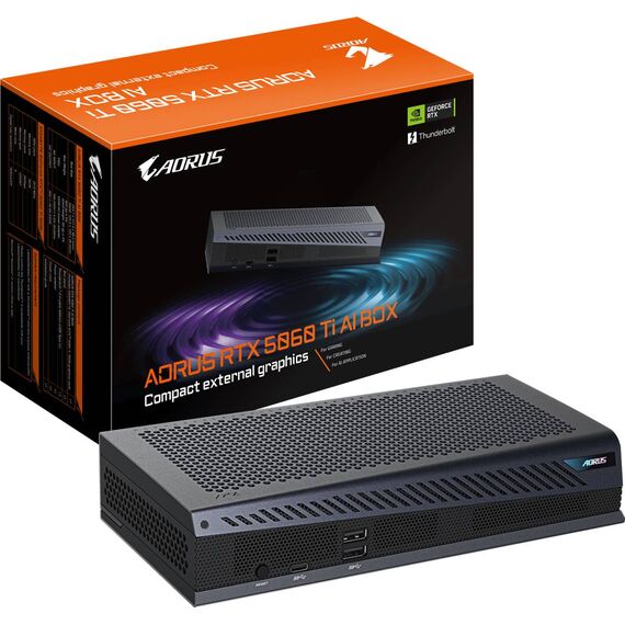 Gigabyte AORUS RTX 5060 Ti AI BOX 16GB, Thunderbolt 5