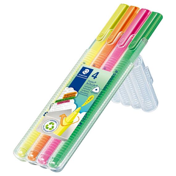 STAEDTLER triplus textsurfer 362 SB4 Highlighters 4 pcs