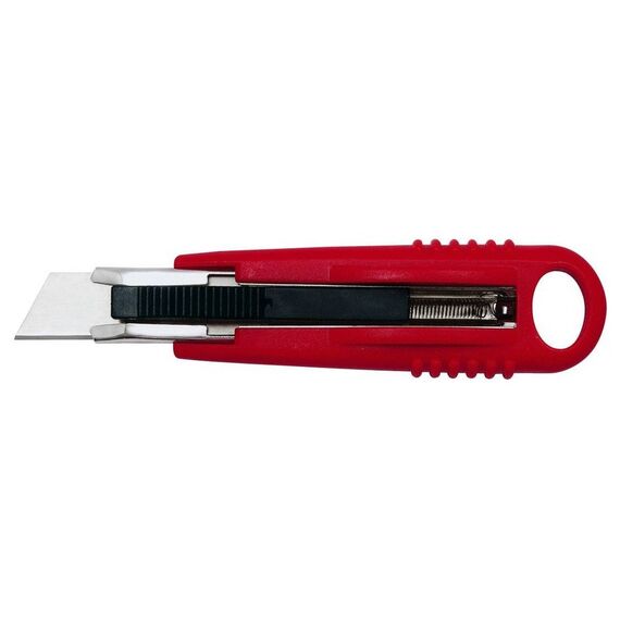WEDO Safety Cutter Standard Retractable Red/Black