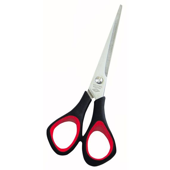 WEDO Universal Scissors 16.0 cm, Black/Red