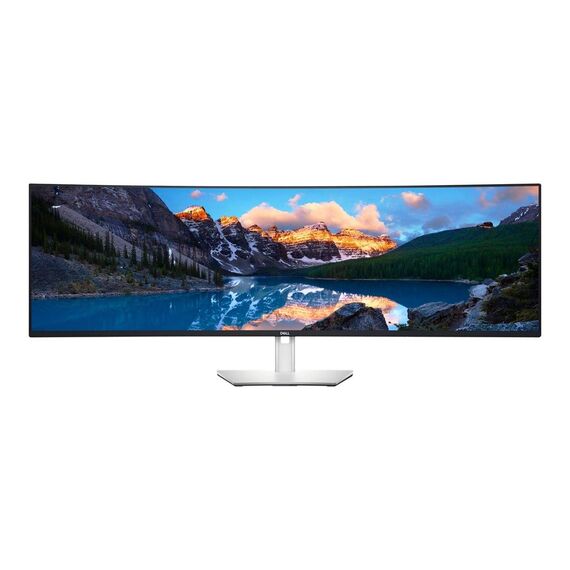 Dell UltraSharp U4924DW 49-inch Curved Monitor, Silver