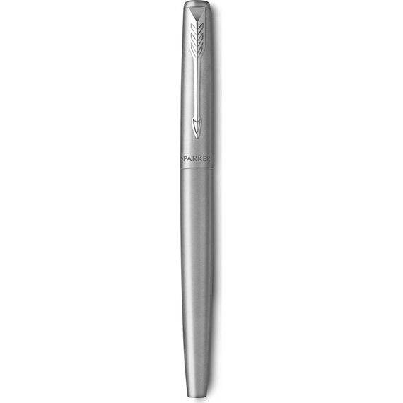 Parker Jotter Fountain Pen Steel CT Medium Blue Ink | 2031012