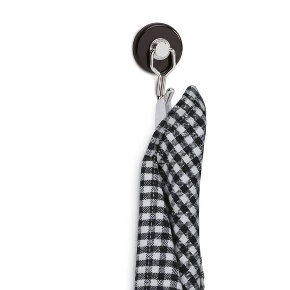MAUL Carousel Black Magnetic Hooks, Pack of 2 | 6155790
