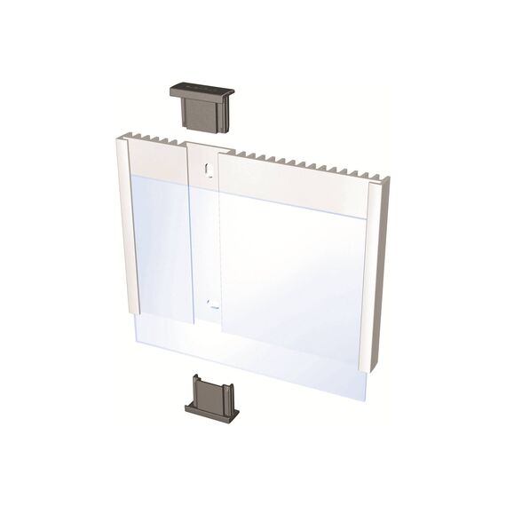 DURABLE INFO SIGN Sign Holder 149 x 105.5 mm, Silver