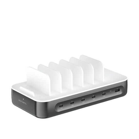 4smarts Team 100W 5C1A Charging Station Space Grey