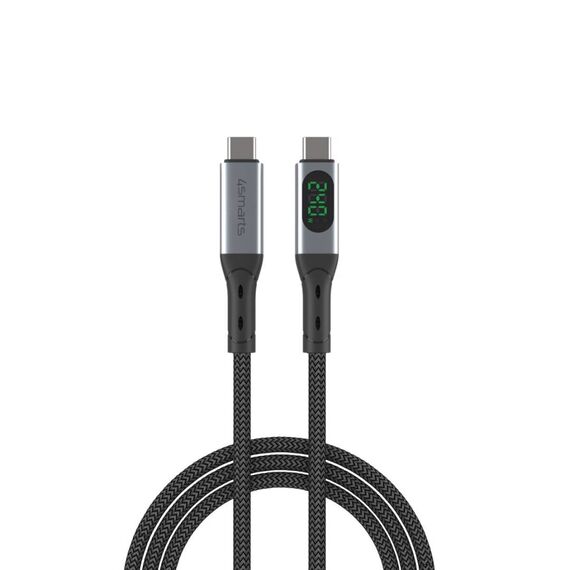 4smarts DigitCord Enterprise USB4 USB-C Cable 1.5m Black