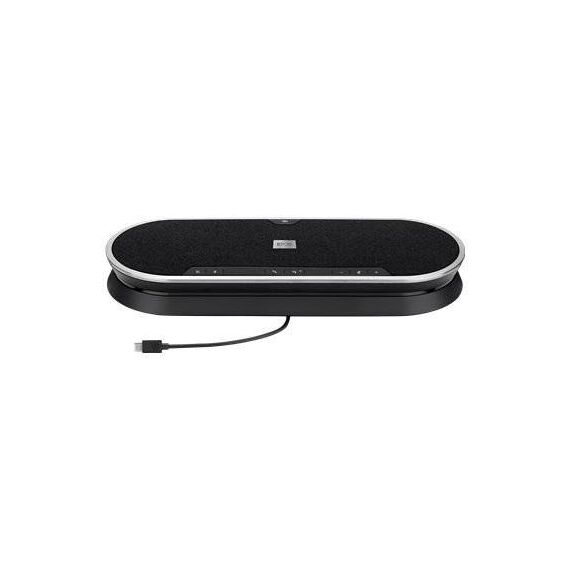 EPOS EXPAND 80T Teams Conference Speakerphone, Six Microphones, USB-C/Bluetooth, Black/Silver