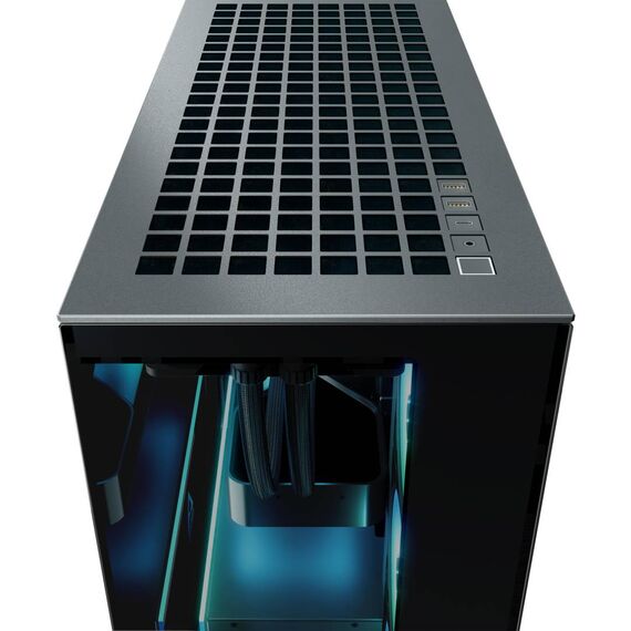 ARCTIC Xtender Black Tinted Mid-Tower PC Case, E-ATX, Five ARGB Fans
