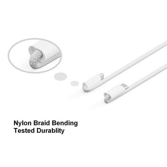 Equip 128842 white 1 m USB-C to USB-C USB 2.0 cable