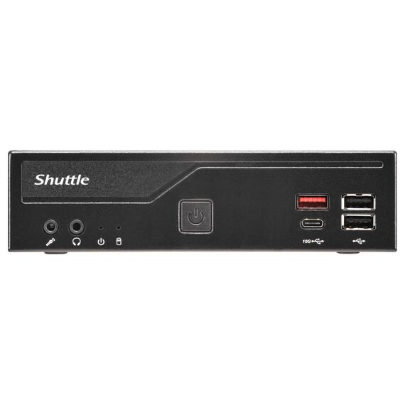 Shuttle XPC slim DH810S Black Barebone PC