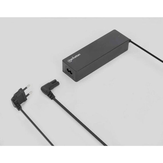 Manhattan Angled EU Power Cable C7 to CEE 7/16, 2m, Black