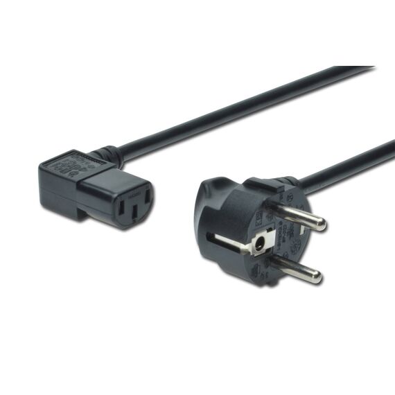 ASSMANN Schuko to Angled C13 Power Cord 1.8 m
