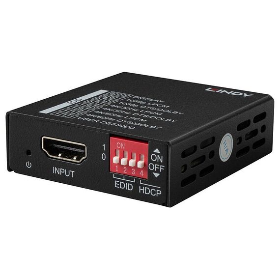 Lindy 32112 black HDMI edid manager