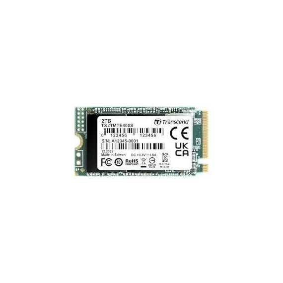 Transcend TS2TMTE400S - SSD - 2 TB - internal - M.2 2242 - PCIe 3
