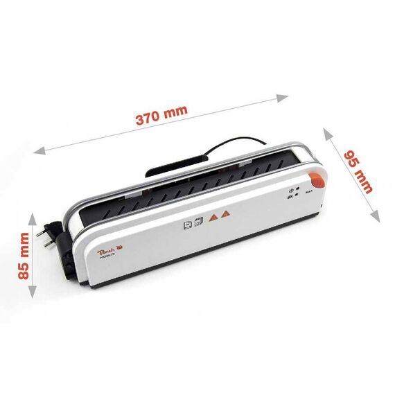 Peach PB200-70 A4 Thermal Binding Machine in White and Orange