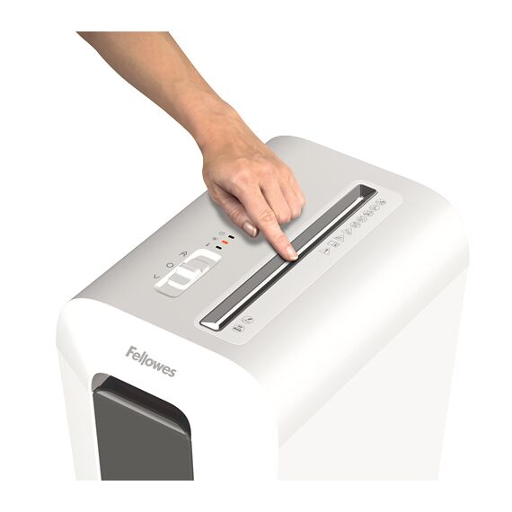 Fellowes Powershred LX65 100110076 White Cross-Cut Shredder