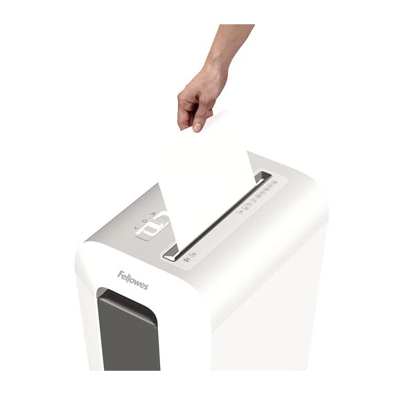 Fellowes Powershred LX65 100110076 White Cross-Cut Shredder