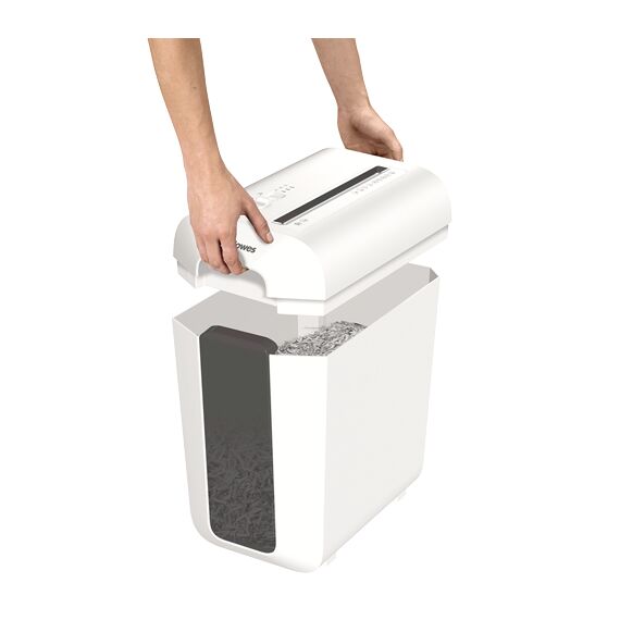 Fellowes Powershred LX65 100110076 White Cross-Cut Shredder