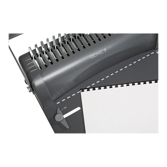 GENIE CB 850 12440 Manual A4 Plastic Comb Binding Machine