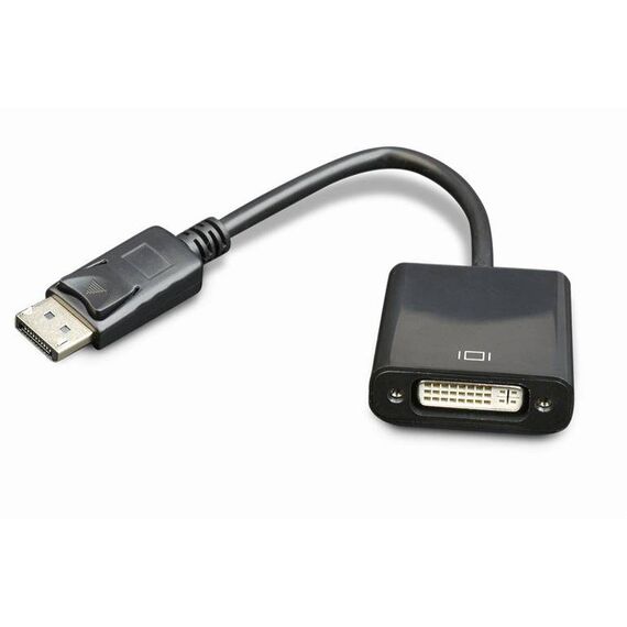 Cablexpert A-DPM-DVIF-002 DisplayPort to DVI adapter 0.1 m Black