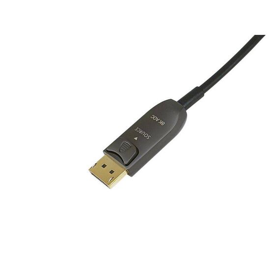 Equip 119441 DisplayPort 1.4 Active Optical Cable, 15 m, 8K60, Black