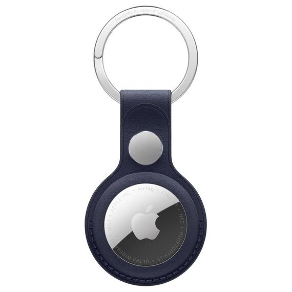 Apple AirTag FineWoven Key Ring Navy