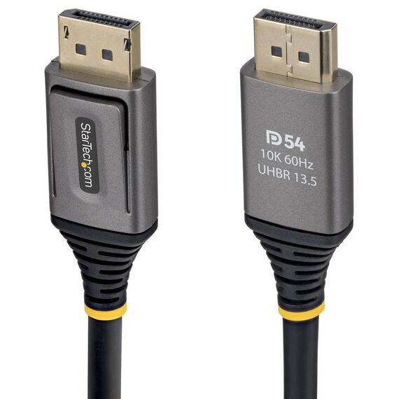 StarTech.com DP21V-2M-DP54-CABLE 2 m DisplayPort 2.1 cable black