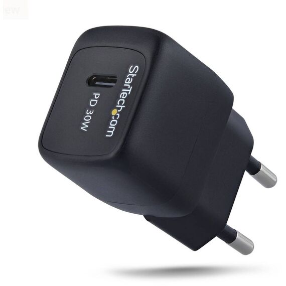 StarTech.com 103EB-WALL-CHARGER 30W USB-C GaN charger Europlug black