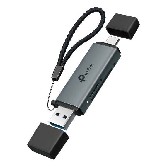 TP-Link UA430D USB-A USB-C SD microSD card reader