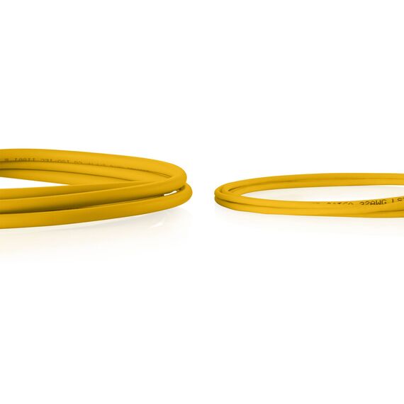 Digitus CAT6 Slim Patch Cable 0.3 m Yellow