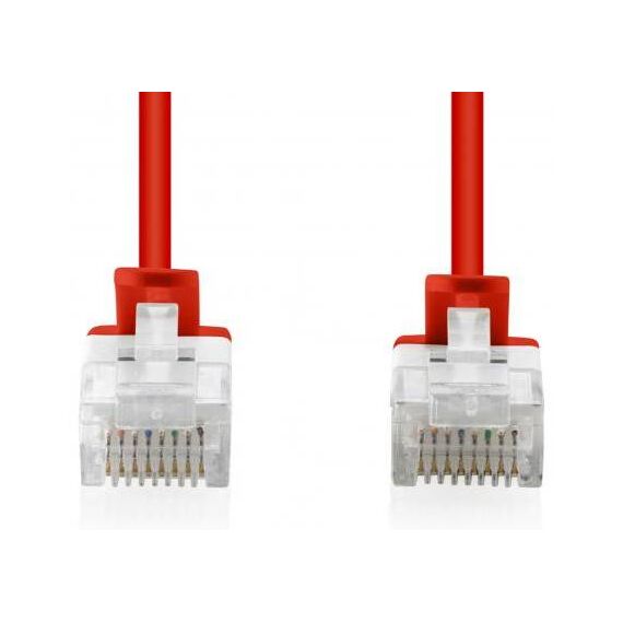 Digitus DK-1618-005S-R Cat 6 Slim RJ45 Cable 0.5 m Red