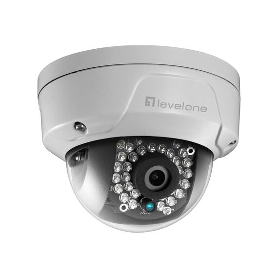 LevelOne FCS-3402 GEMINI 2MP Dome IP Camera, 4 mm, PoE, 30 m IR, IP67, IK10