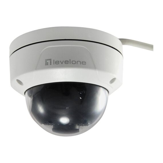 LevelOne FCS-3402 GEMINI 2MP Dome IP Camera, 4 mm, PoE, 30 m IR, IP67, IK10