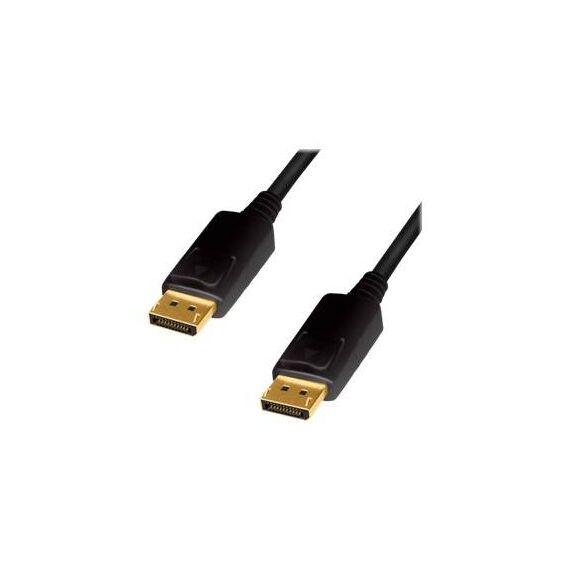 LogiLink CD0101 DisplayPort cable 2 m Black