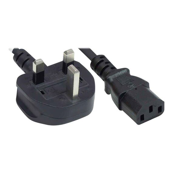 Manhattan 382786 10 A, 250 V, Black power connection