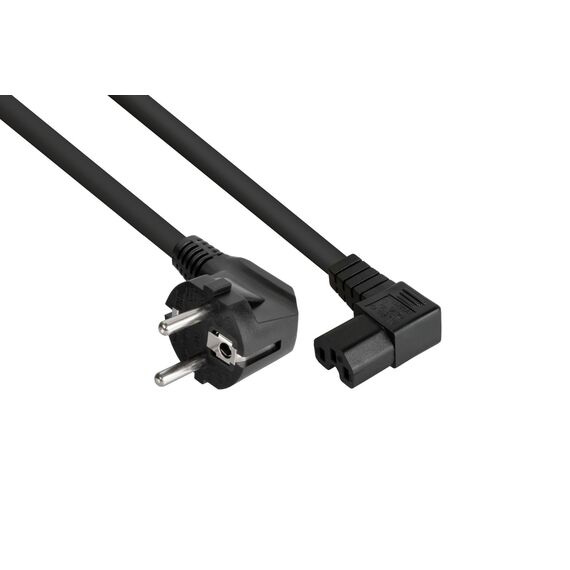 Kabelmeister SK0151-S010 10 A, 3G1.5, Black power connection